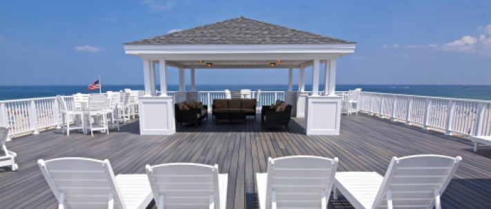 Hampton Beach's Spectacular Rooftop Deck.